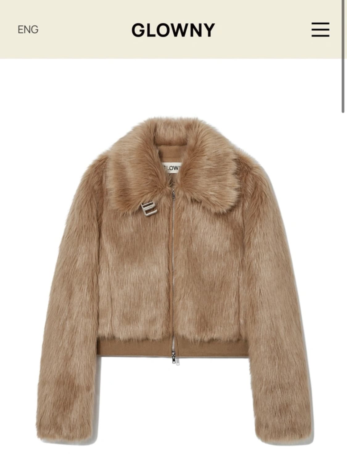 GLOWNY 글로니 리반 퍼자켓 상품이미지1