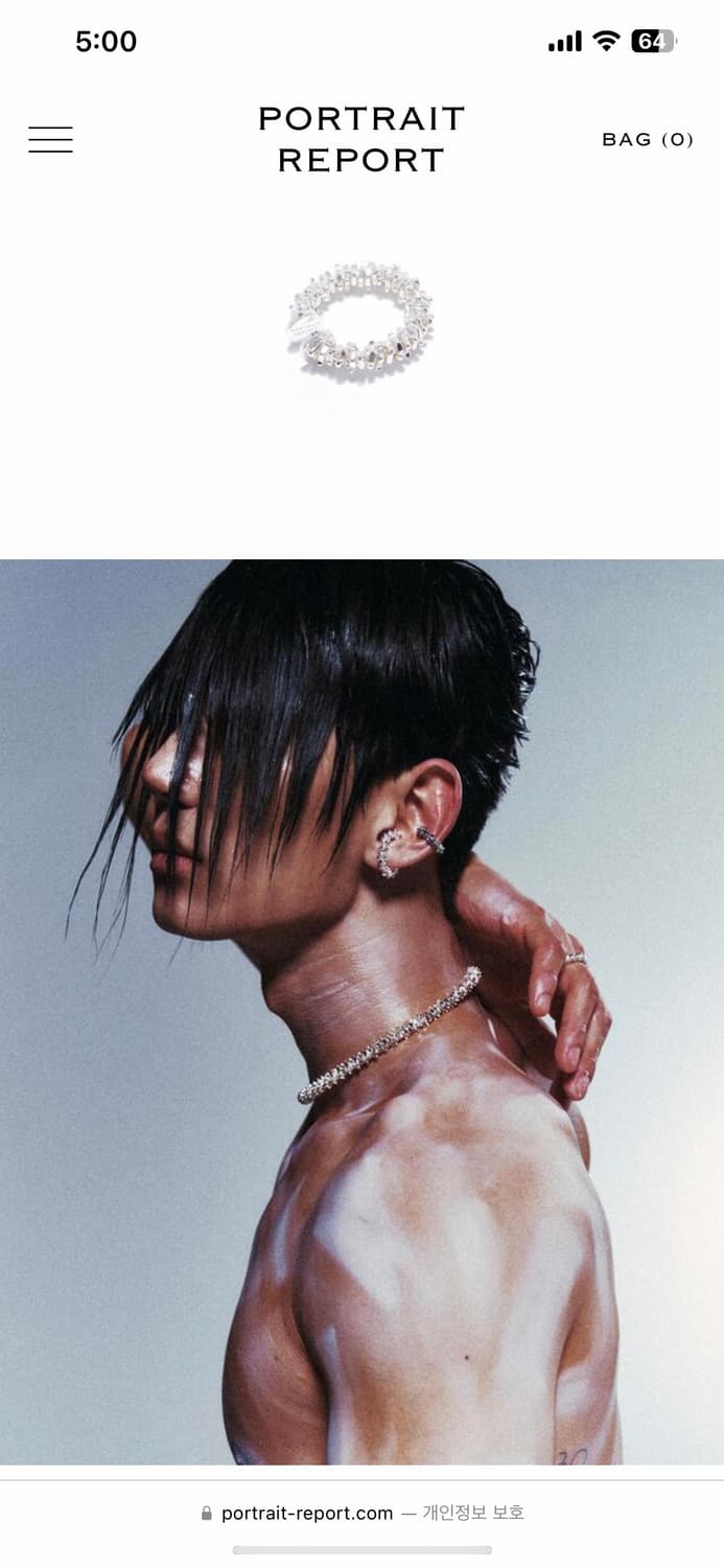 포트레이트 리포트 이어커프 BROKEN STATUE SMALL 상품이미지3