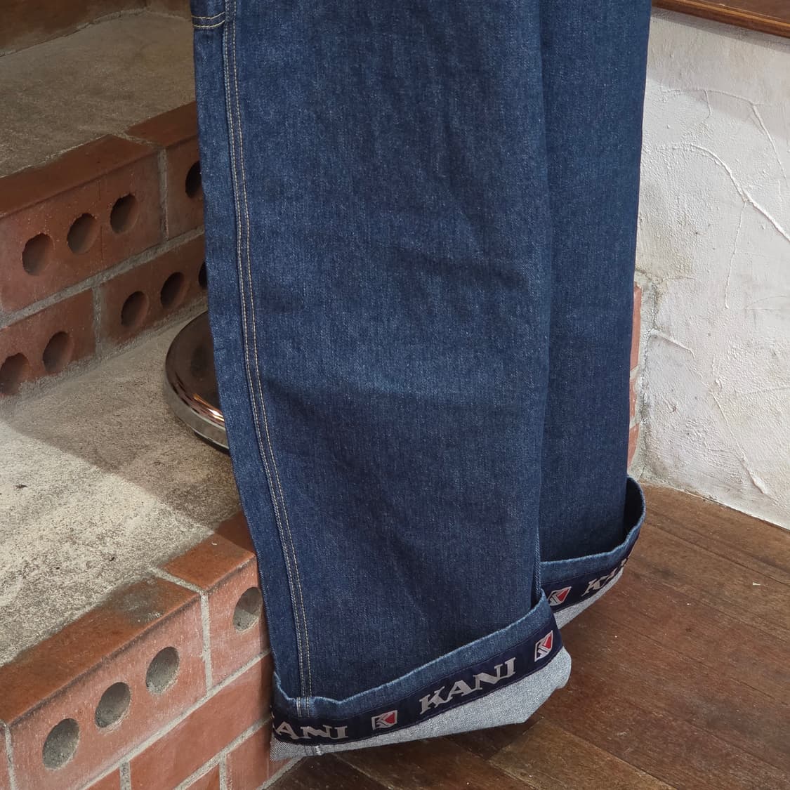 칼카니 올드스쿨 카펜터 데님 오버롤 상품이미지6