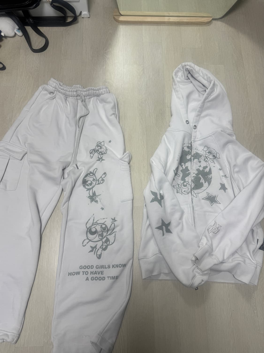 팬시클럽 파워퍼프걸 트레이닝 셋업 상품이미지2