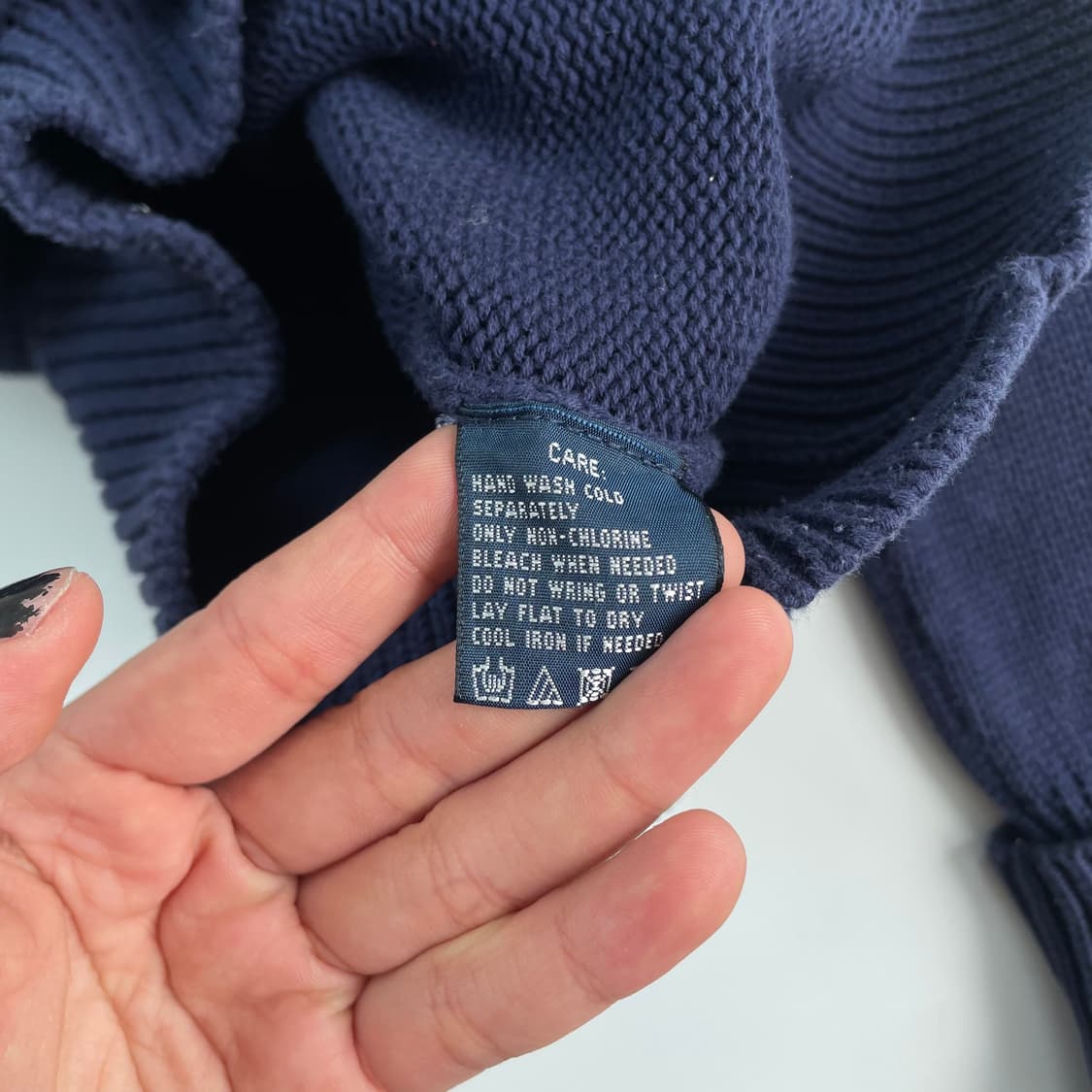 Polo  폴로 랄프로렌 네이비 카라 가디건 상품이미지7