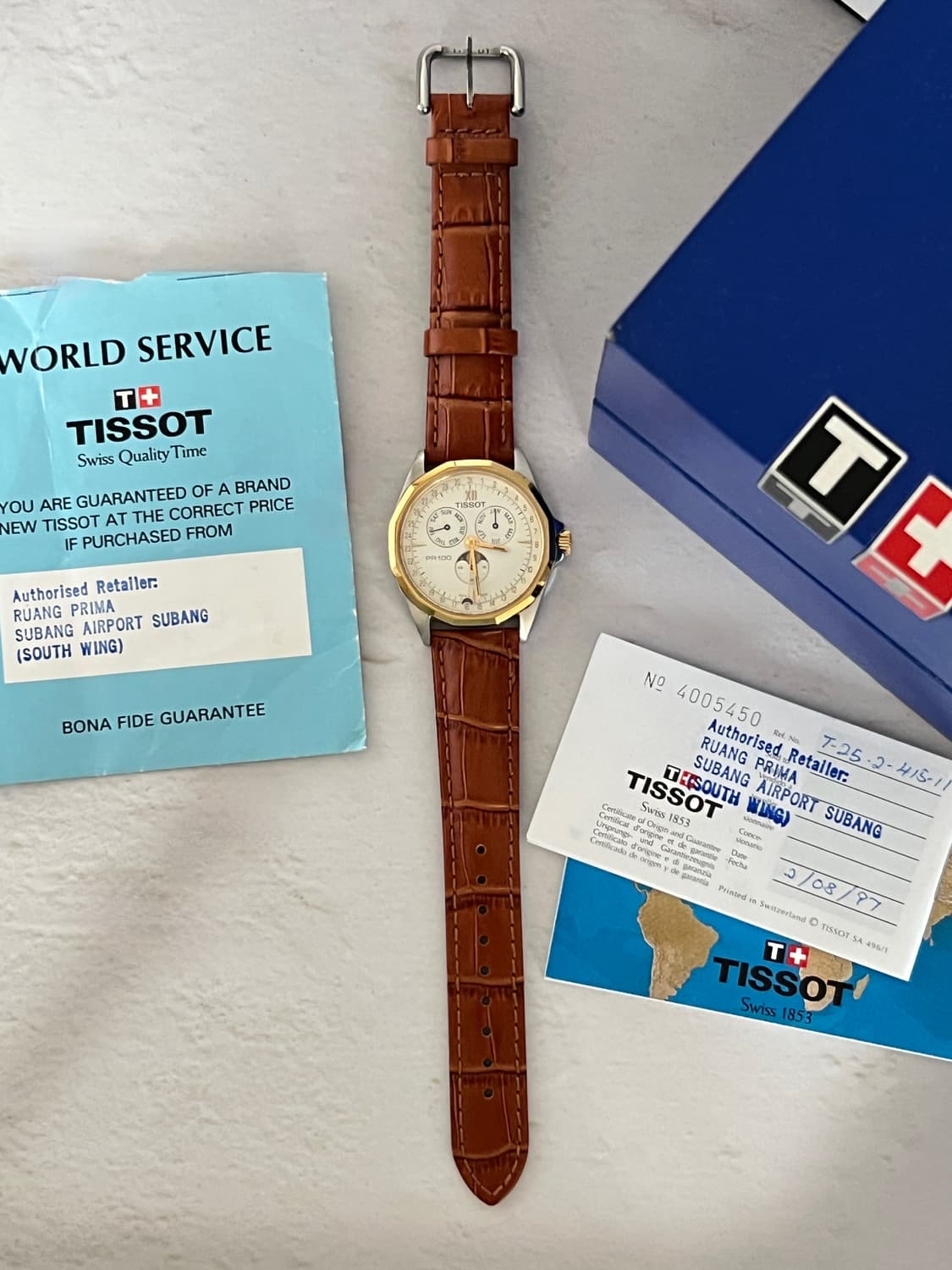 티쏘 트리플 캘린더 시계 / 케어. 오버홀 상품이미지10