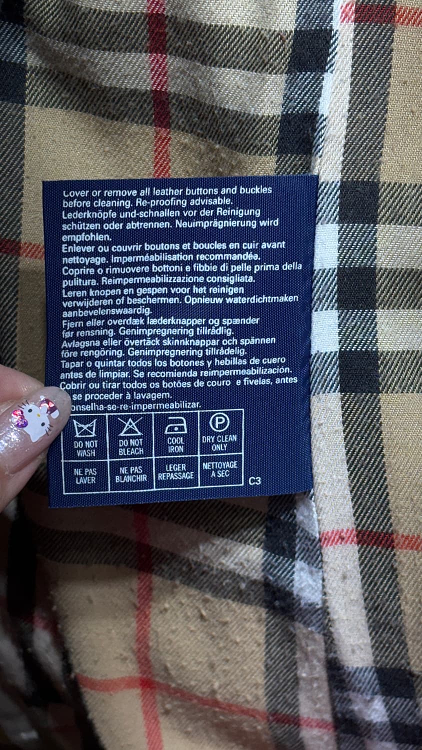 버버리 런던 더블 트렌치 코트  상품이미지10