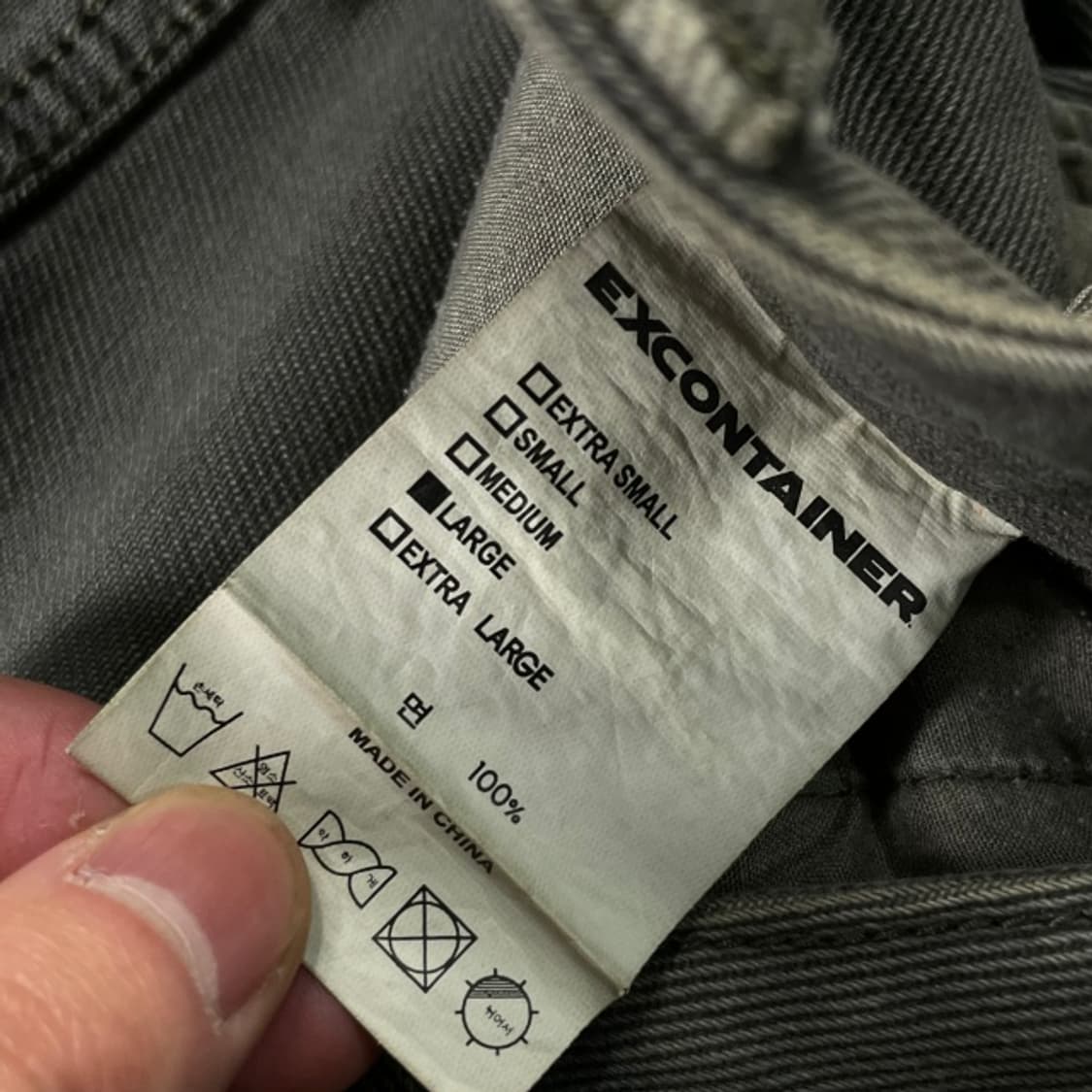100 엑스컨테이너 더블니 팬츠 상품이미지4