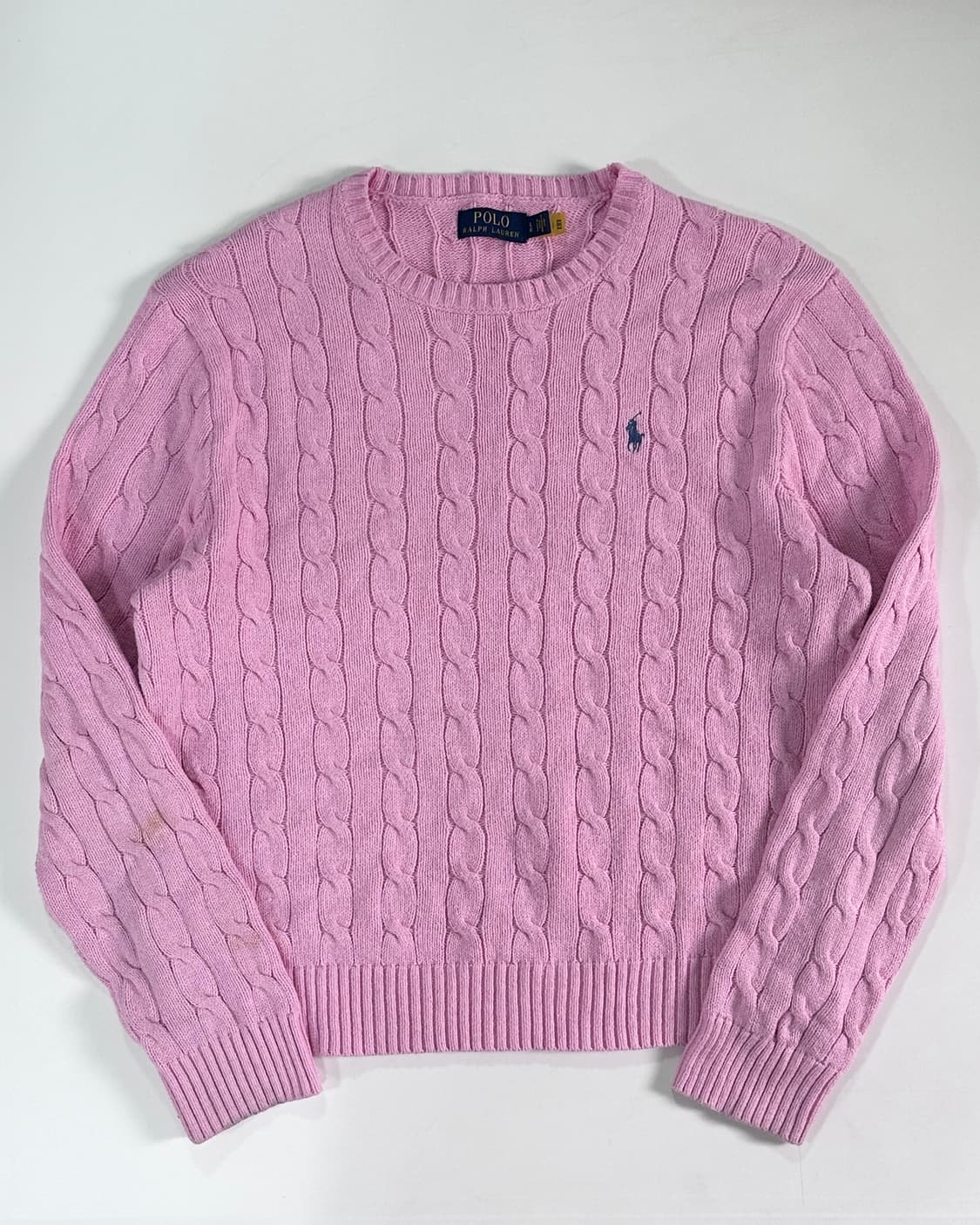 폴로 랄프로렌 핑크 케이블 니트 (va.39) 상품이미지1