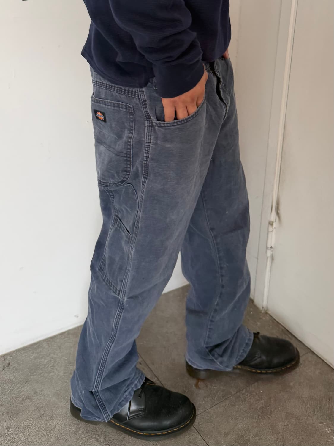 디키즈 카펜터 워크팬츠 워싱블루 상품이미지4