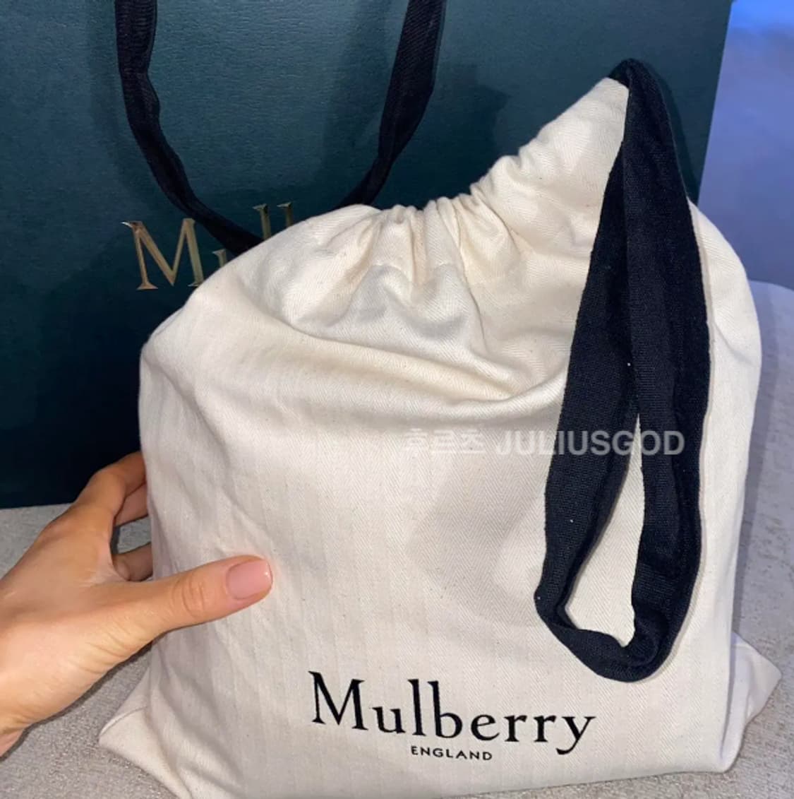 [정품/새제품] MULBERRY 멀버리 로고 버클 크로스백 가방 페니백 상품이미지9
