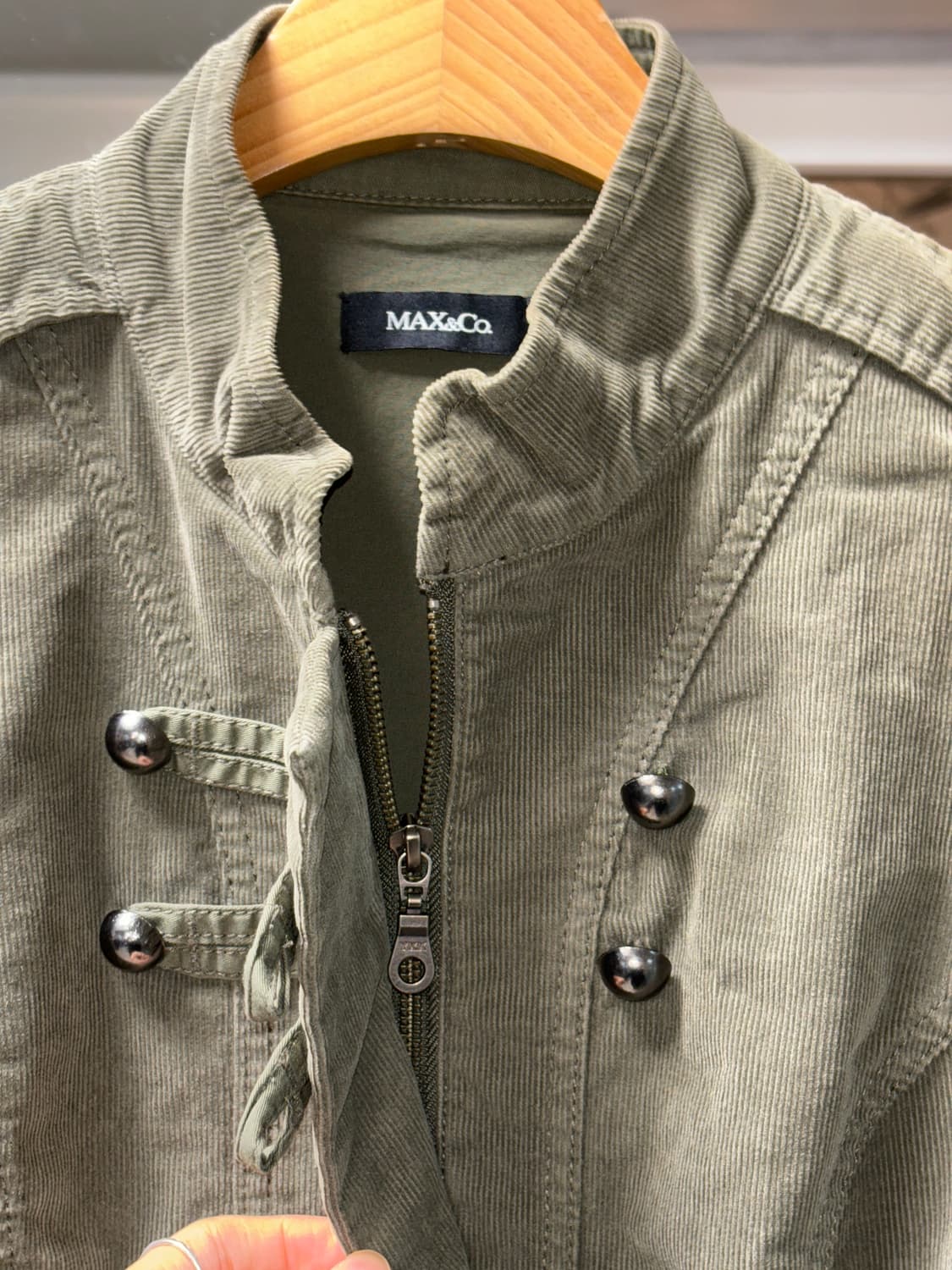 Max&co 코듀로이 나폴레옹 자켓 상품이미지5