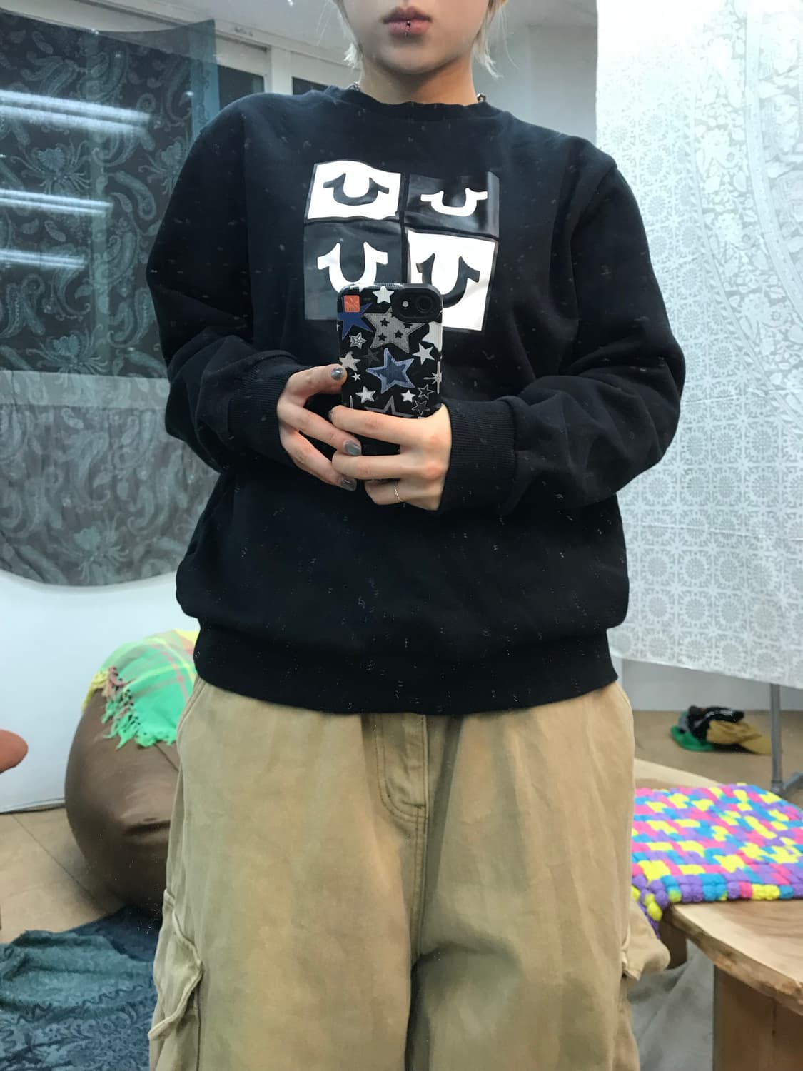 트루릴리젼 기모 맨투맨  상품이미지2