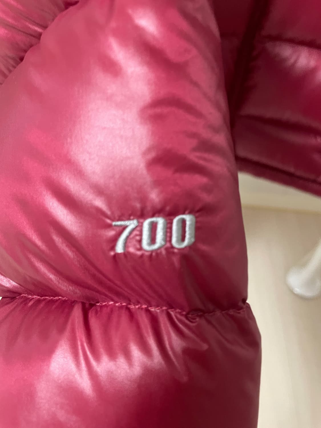 노페 패딩 버건디 700 상품이미지3