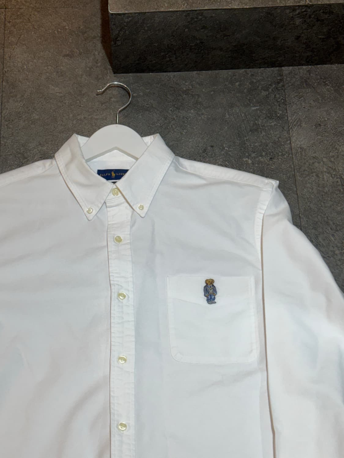 폴로 랄프로렌 옥스포드 베어 셔츠 XL 상품이미지4