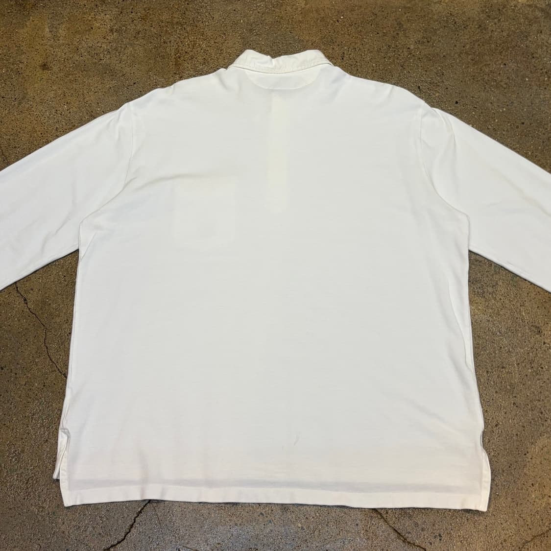 새상품급 90s 미국 빈티지 폴로랄프로렌 PK원단 럭비티 카라티 상품이미지7