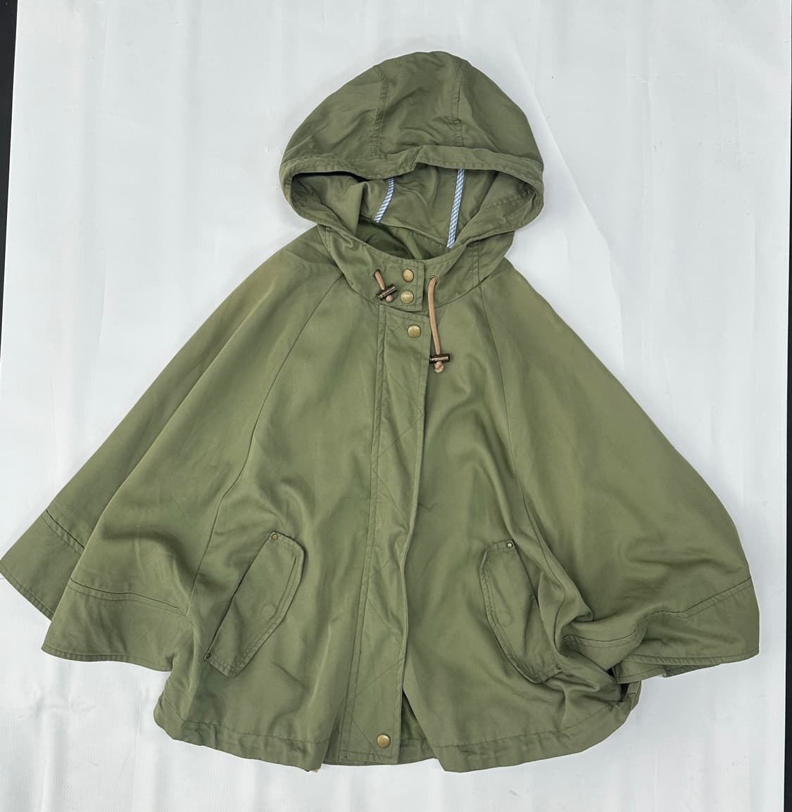 🍊하구미의 야상 케이프 코디세트🍊망토 티티카카 셔츠 미디스커트 상품이미지4