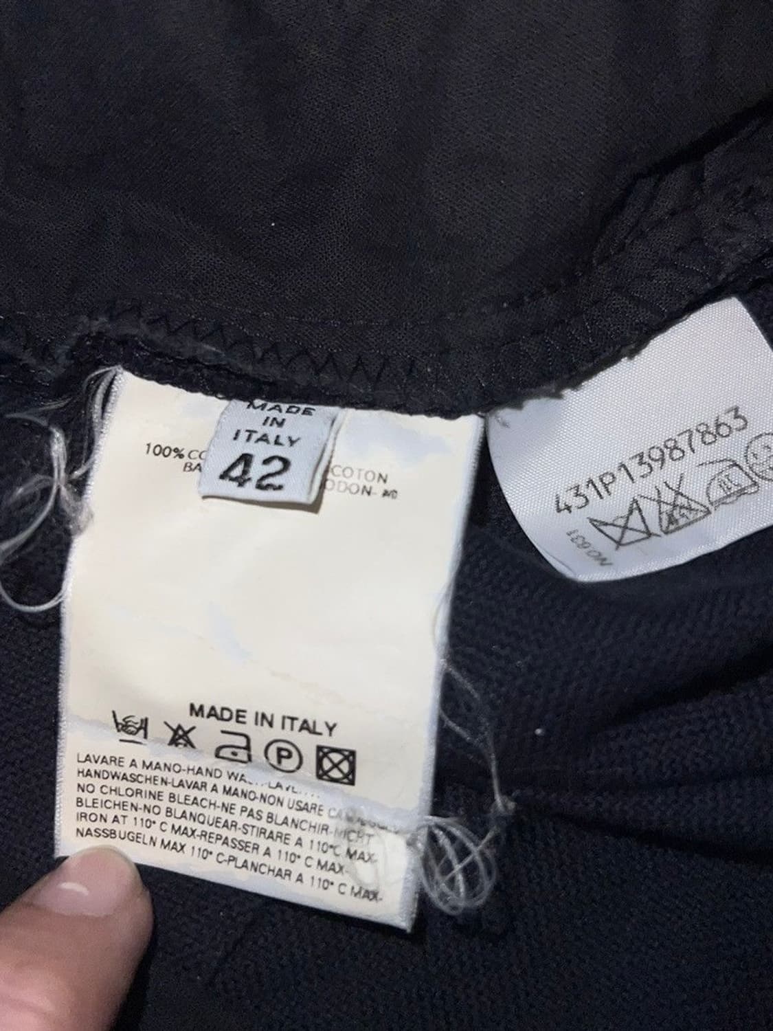 margiela artisanal 02ss stitches trouser 상품이미지8