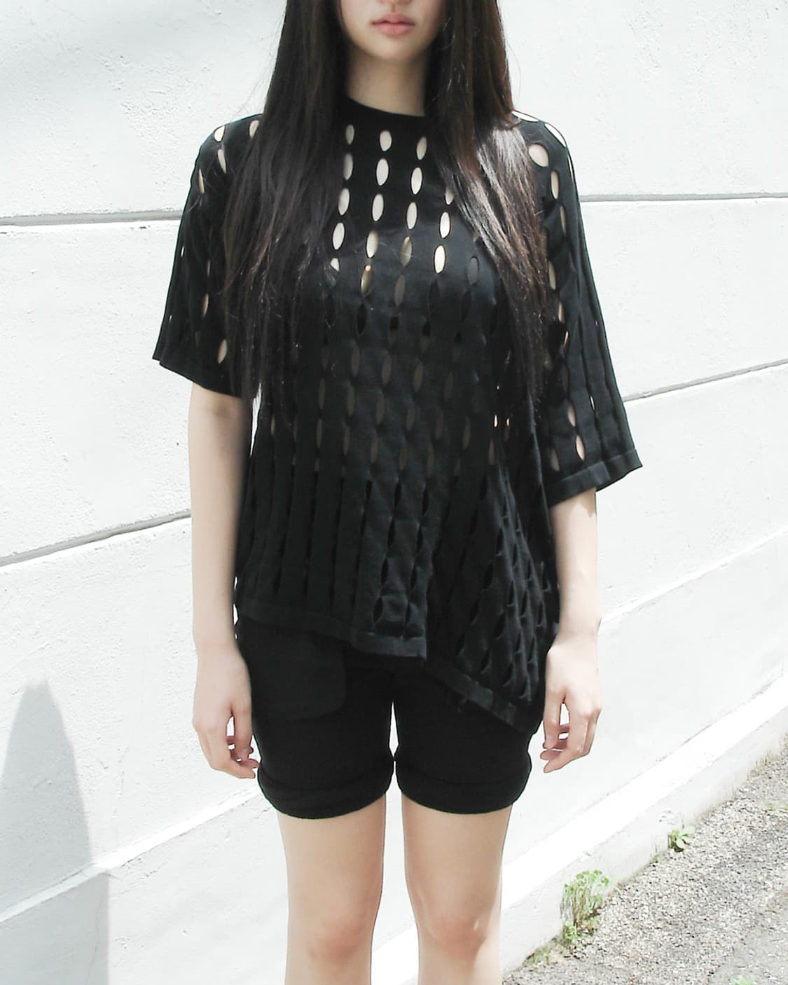 Diesel Distressed Openwork Knit Top 상품이미지2