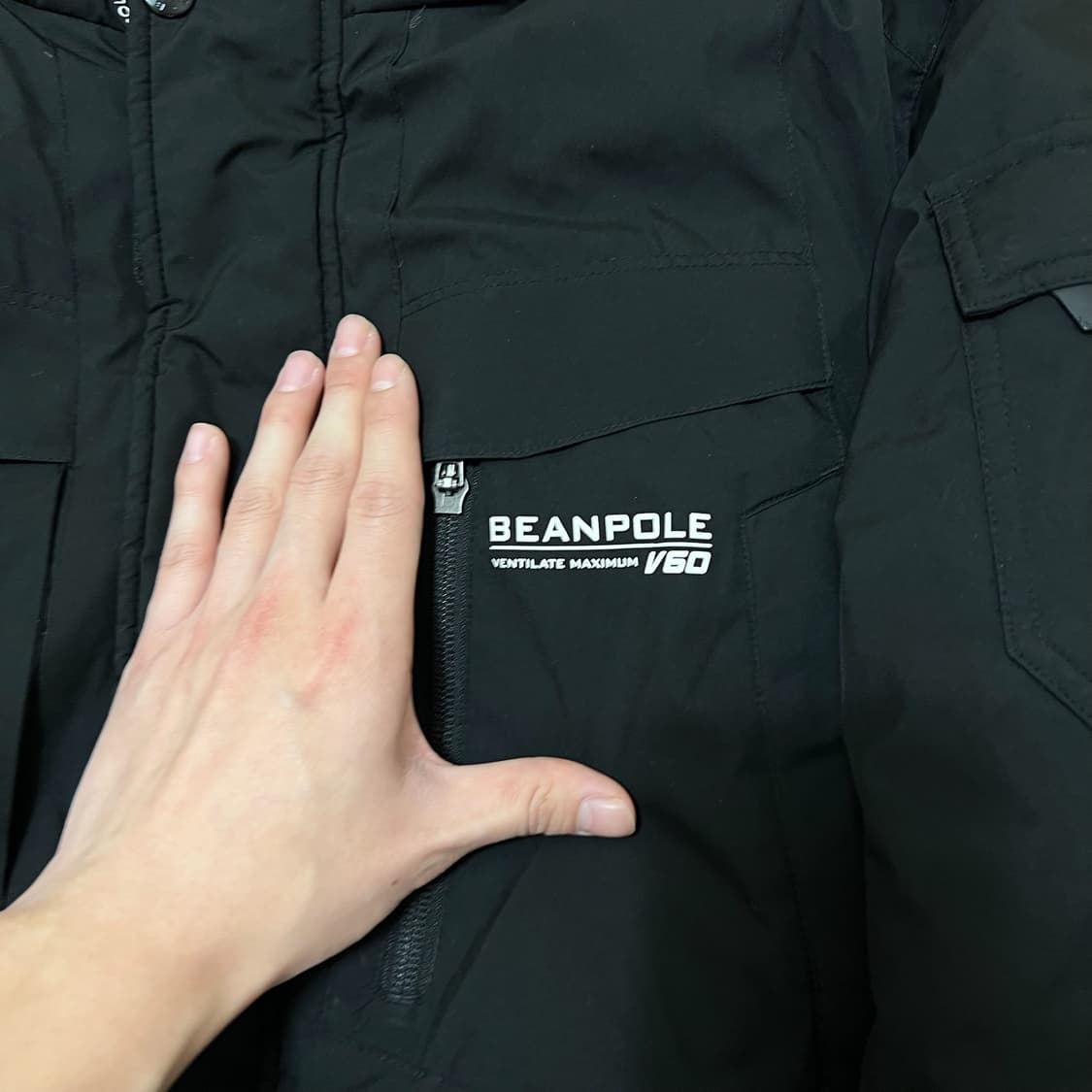 빈폴 와펜 덕다운 고어윈드스토퍼 V60 패딩 L/100  상품이미지7