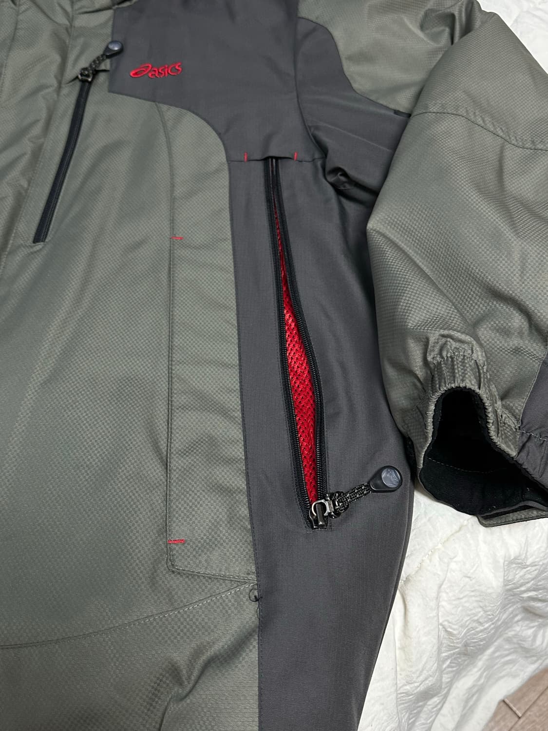 00s 아식스 패딩 바람막이 오클리 맛  라지 상품이미지5
