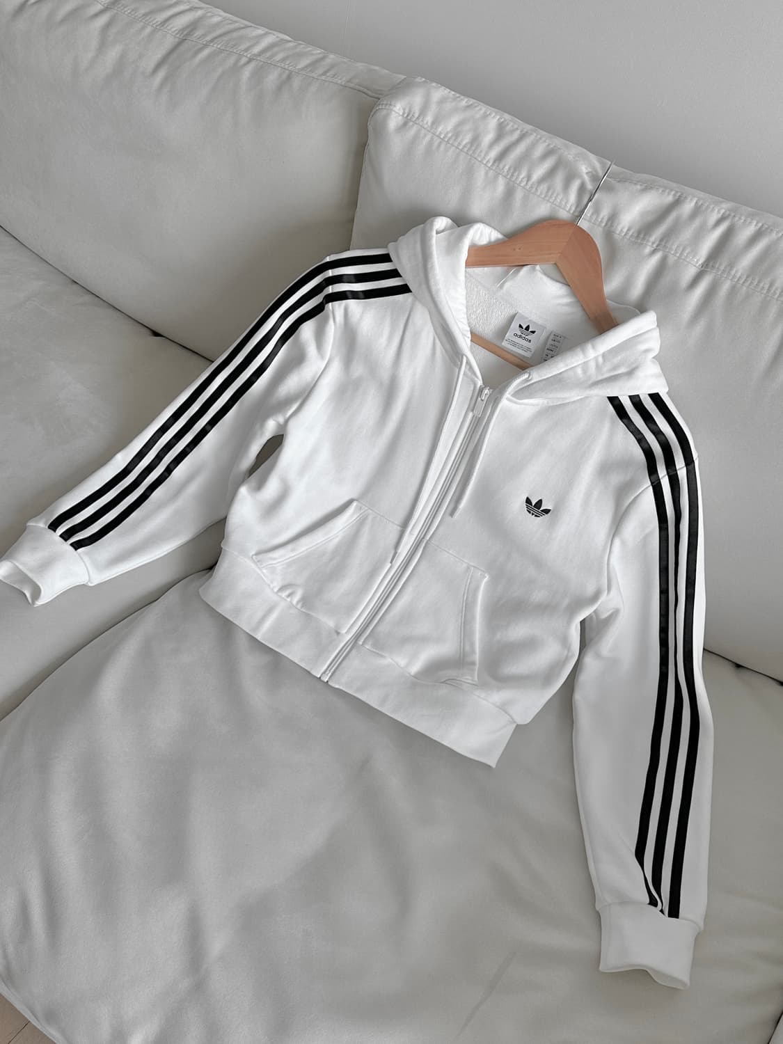 아디다스 풀집 후디 L 상품이미지4