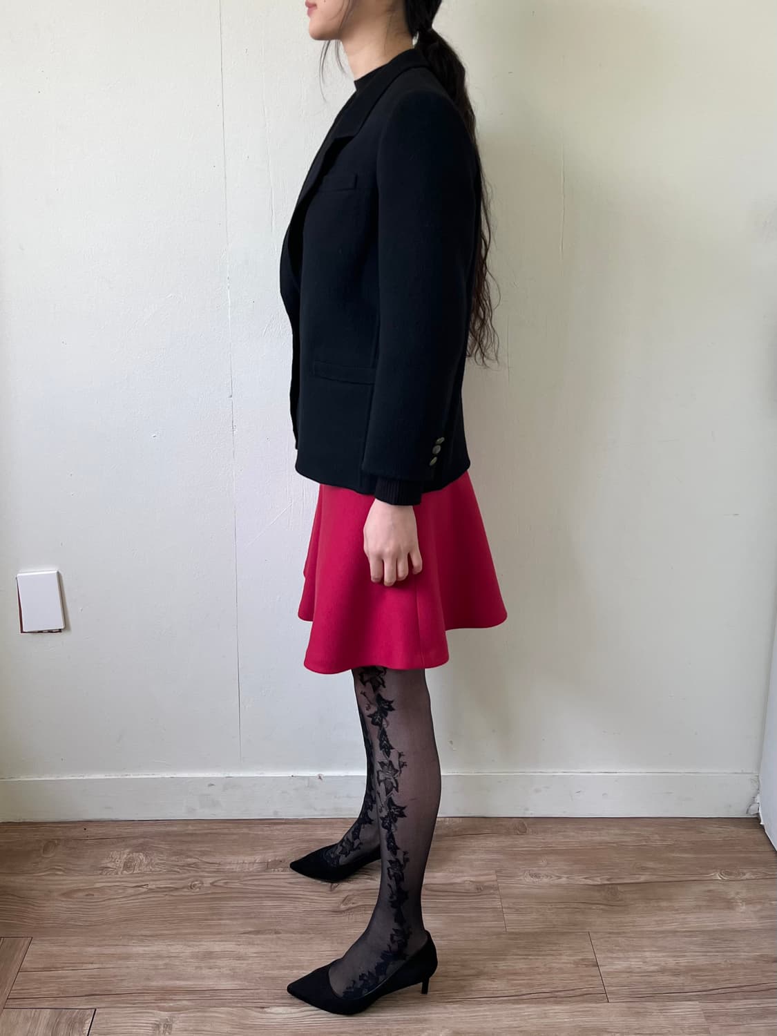 버버리 블랙 모직 블레이저 상품이미지9