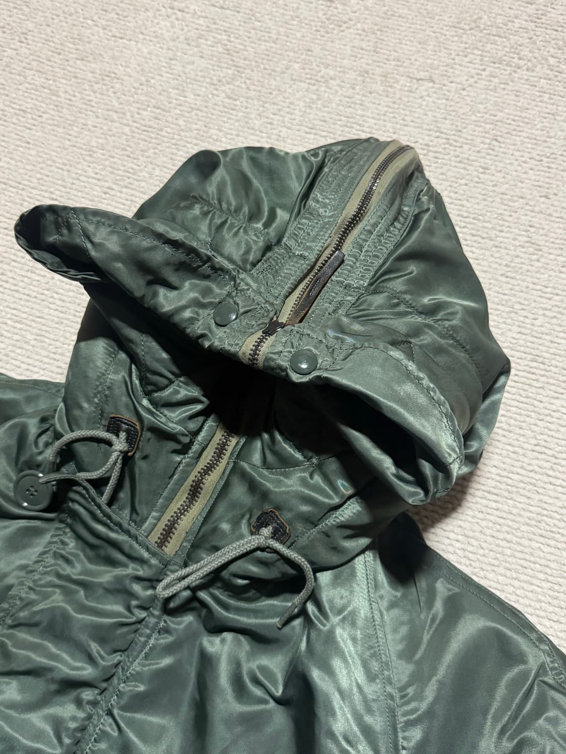 70s 알파인더스트리 오리지널 N-2B Flight Jacket L 상품이미지4