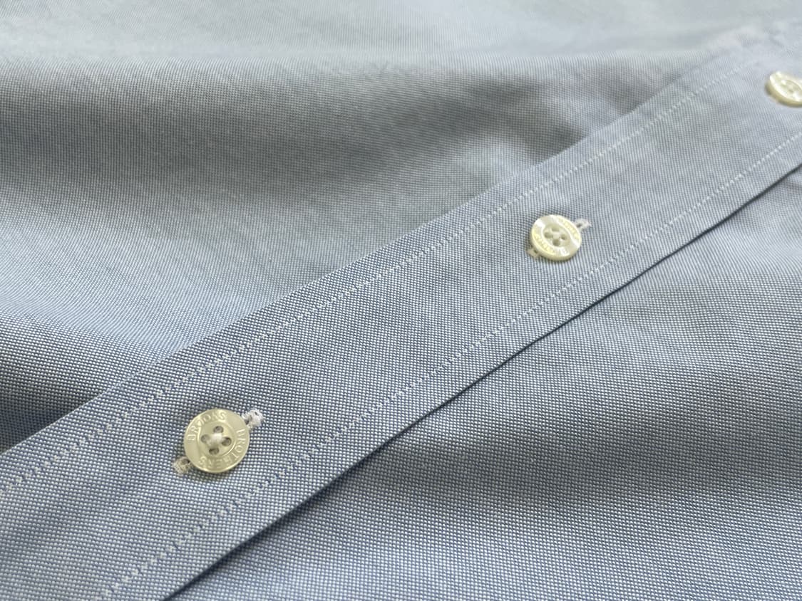 브룩스브라더스 솔리드 블루 버튼다운 서츠 J04410 상품이미지6