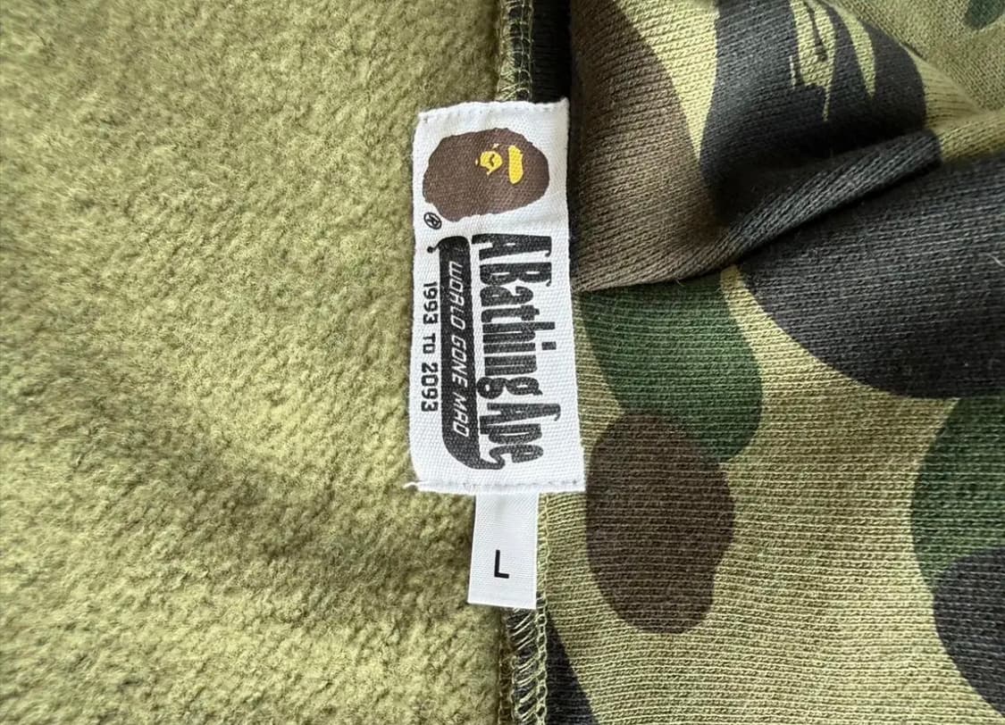 베이프 샤크후드 녹계 L 상품이미지2