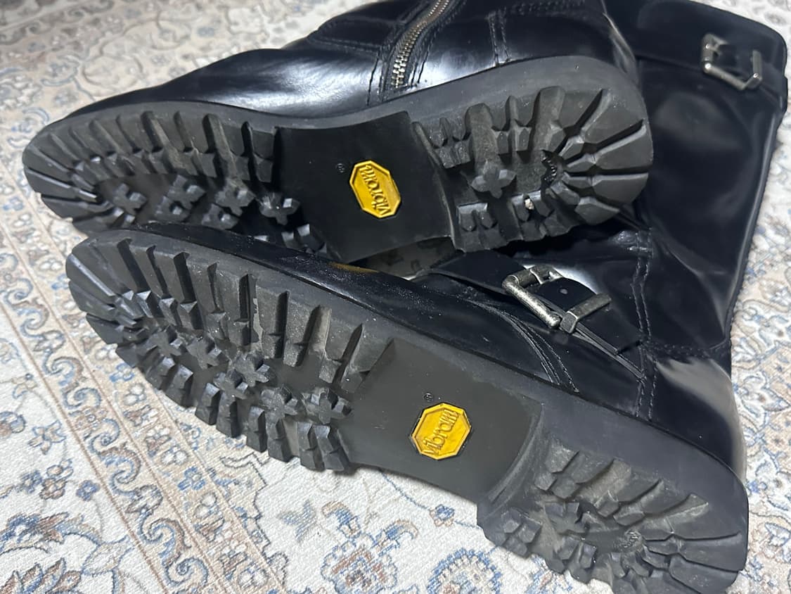 빈티지 소가죽 롱 엔지니어 부츠 270 상품이미지4