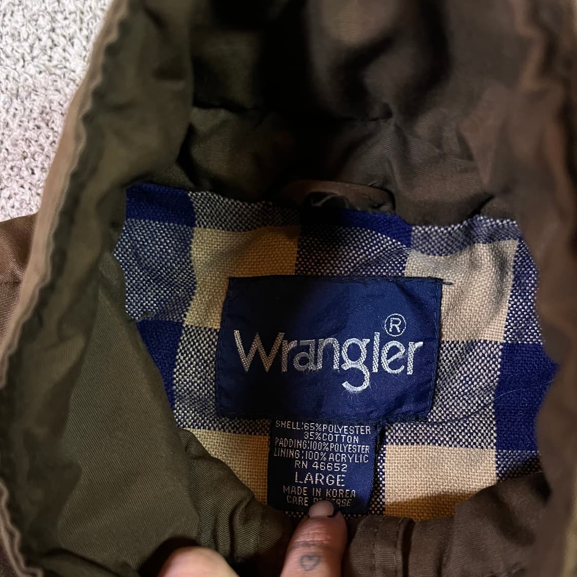 랭글러 누빔 베스트 점퍼 상품이미지4