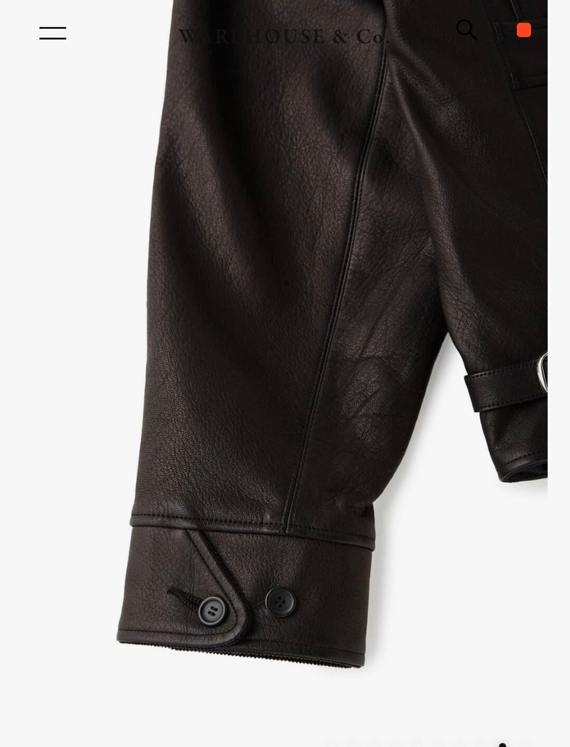 올드조 파티나 디어스킨 헤라클레스 가죽자켓 블랙 42 <판매 or 교환> 상품이미지4