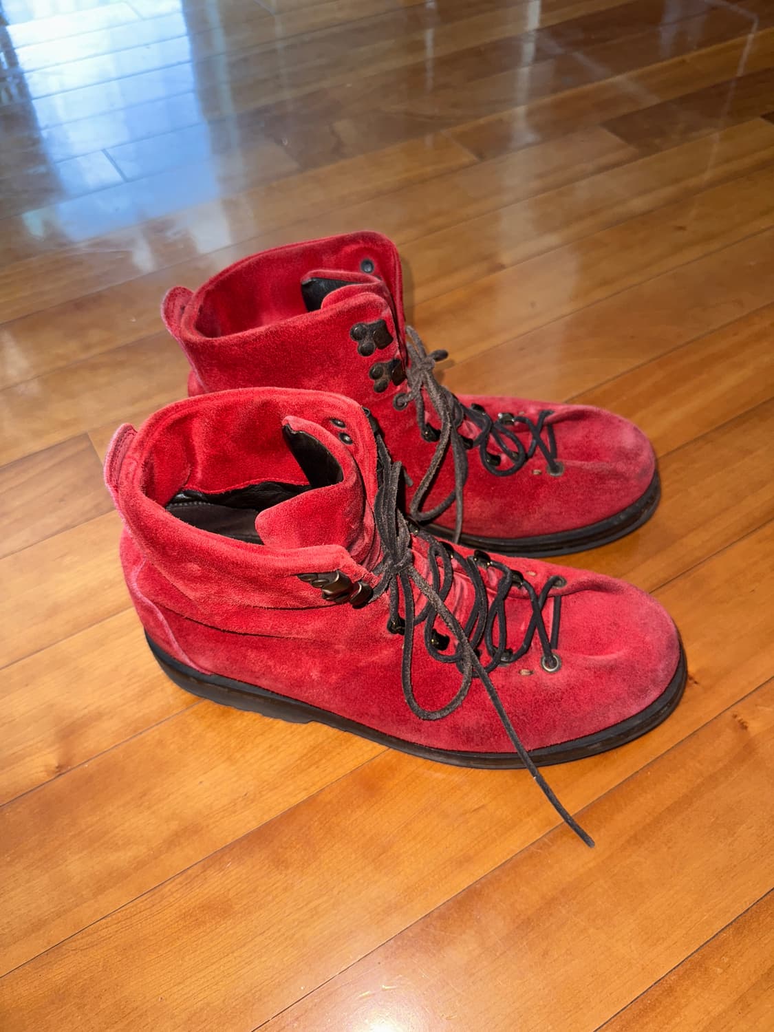 Suede hiking boots 상품이미지3