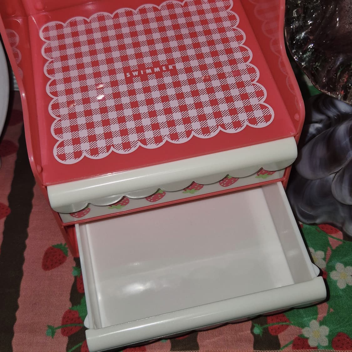 스위머 레트로 딸기 캐비닛 2단 서랍 상품이미지9