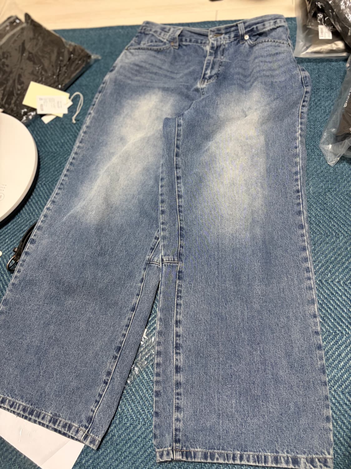 폴리테루 고시마데님 워시드블루4 상품이미지2