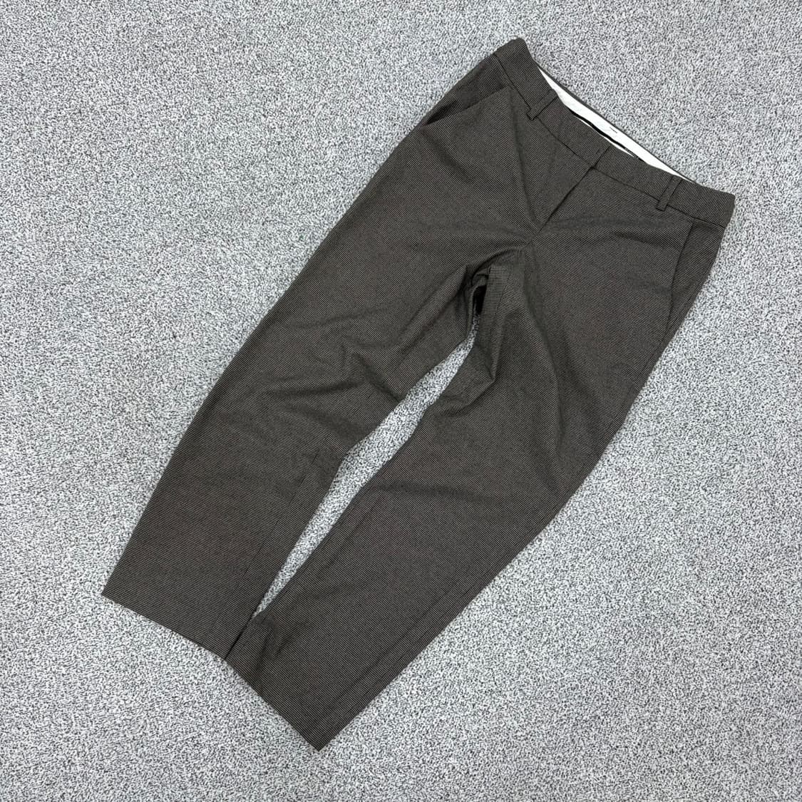 67-92 빈폴 여성 하운드체크 면바지 0406J 상품이미지1