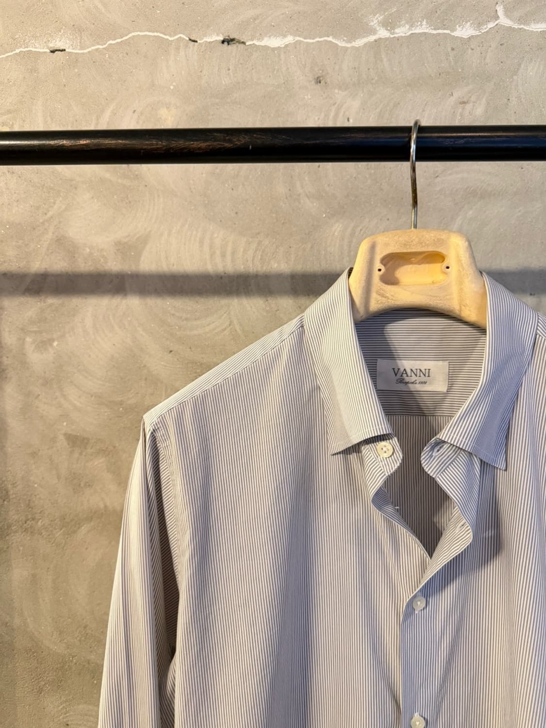 VANNI 반니 비스포크 드레스 셔츠 슬림100 상품이미지5