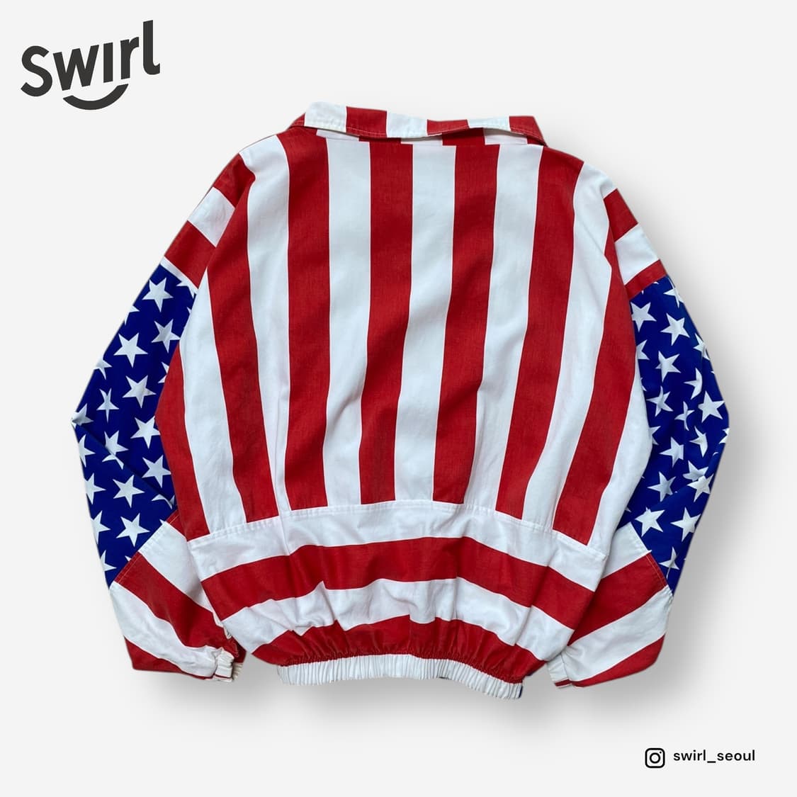 🌊USA budweiser 성조기  jacket 상품이미지4