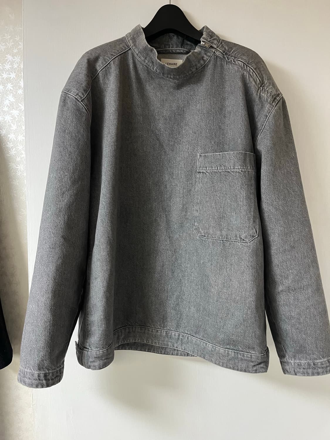 르메르 데님 집업 탑 스톤 그레이 xs 상품이미지2
