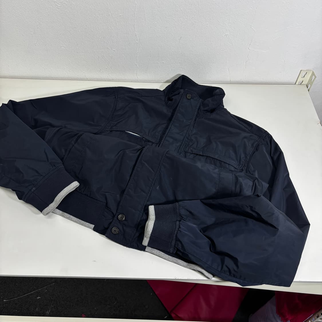 M 타미힐피거 다크네이비 폴리자켓 상품이미지2