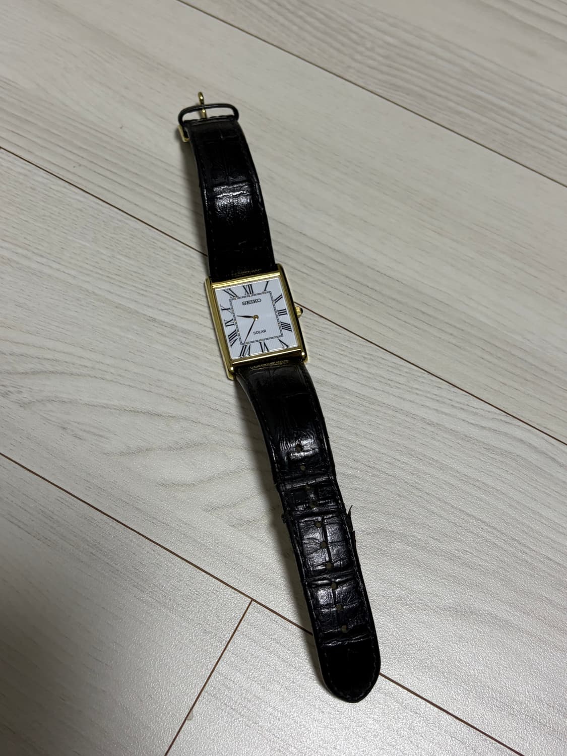 세이코 세르띠에 탱크 솔라쿼츠(단종제품) SUP880 상품이미지4