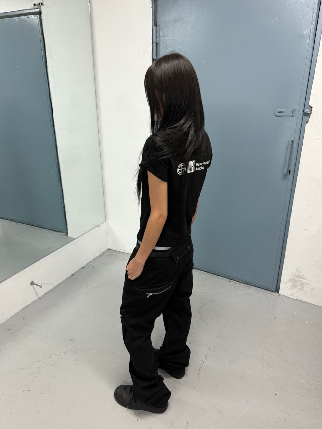 MPa T-SHIRT WOMEN BLACK L 구해요 상품이미지1