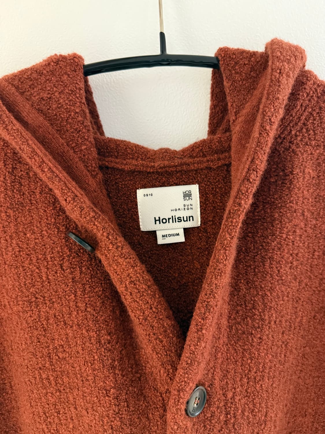 홀리선 Acorn Boucle Hoodie Knit Cardigan 상품이미지3