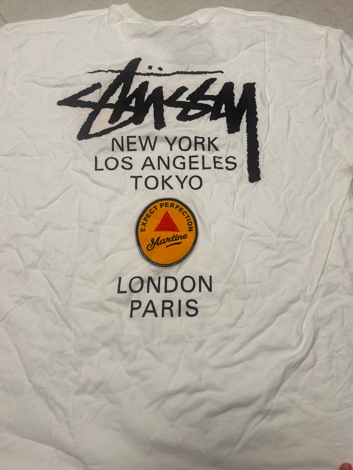 Stussy x Martine Rose 40 WT T-Shirt 상품이미지2