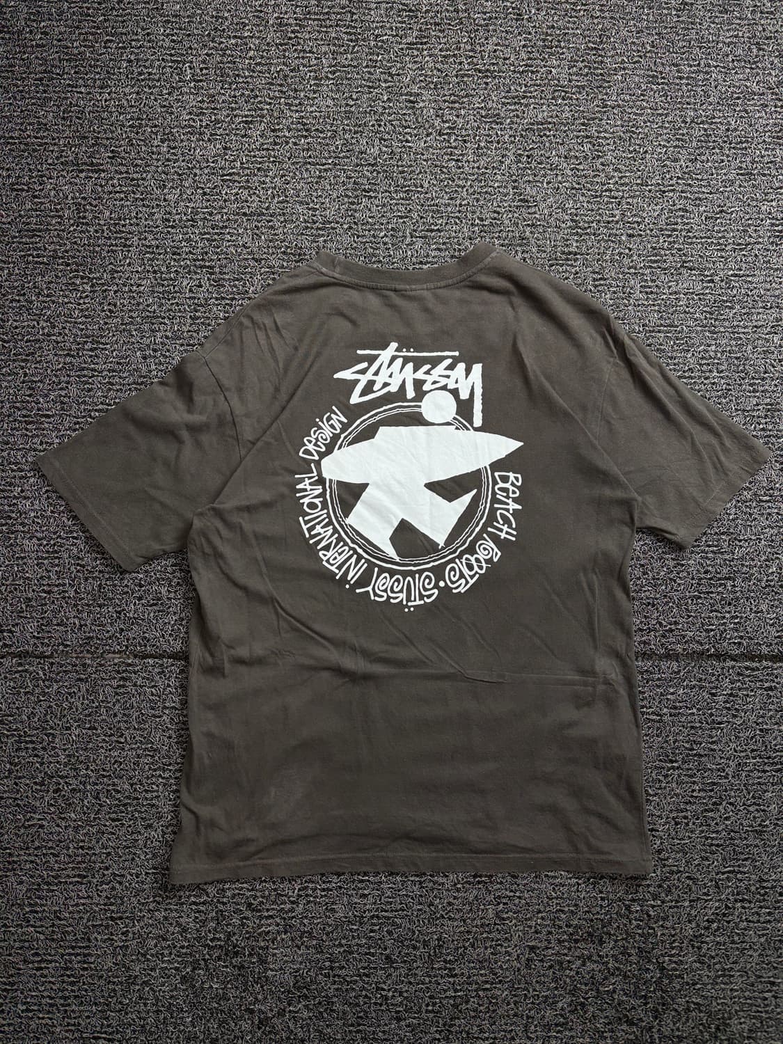 스투시 비치 루트 서프맨 빅로고 반팔티 2282 상품이미지4