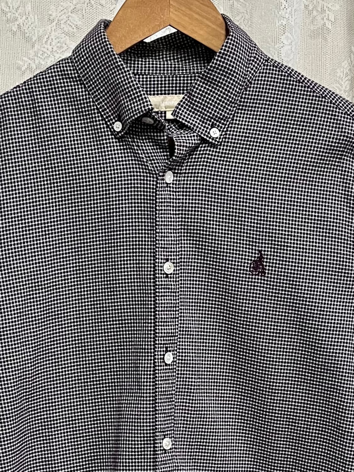 M) 빈폴 체크 기모 셔츠 상품이미지3