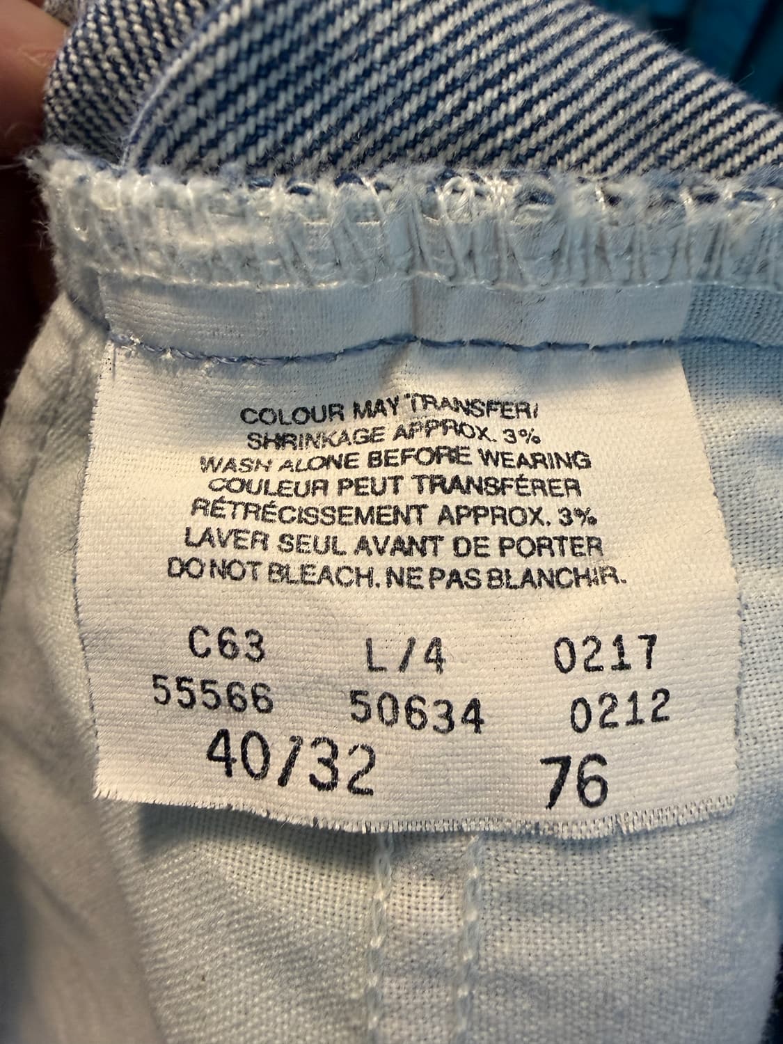 리바이스 오렌지탭 555 40/32 상품이미지4