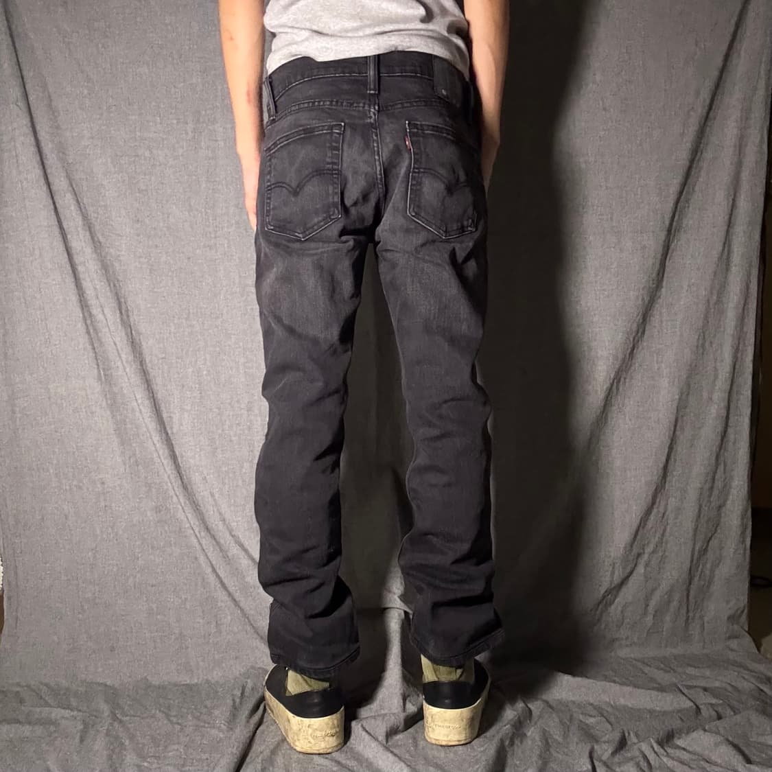 리바이스 511 블랙 데님 팬츠 슬림핏 상품이미지1