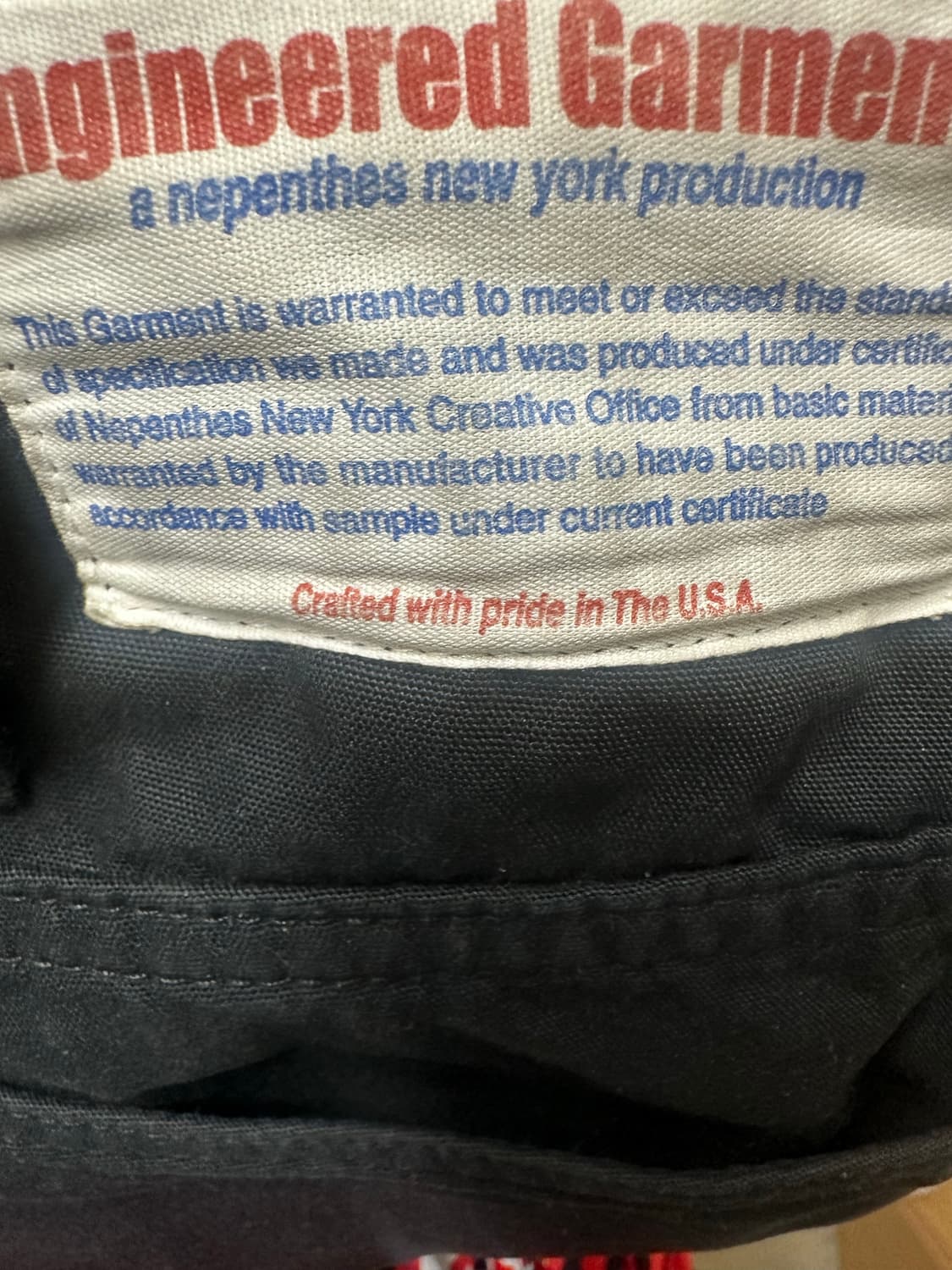 엔지니어드가먼츠 코튼팬츠  상품이미지5