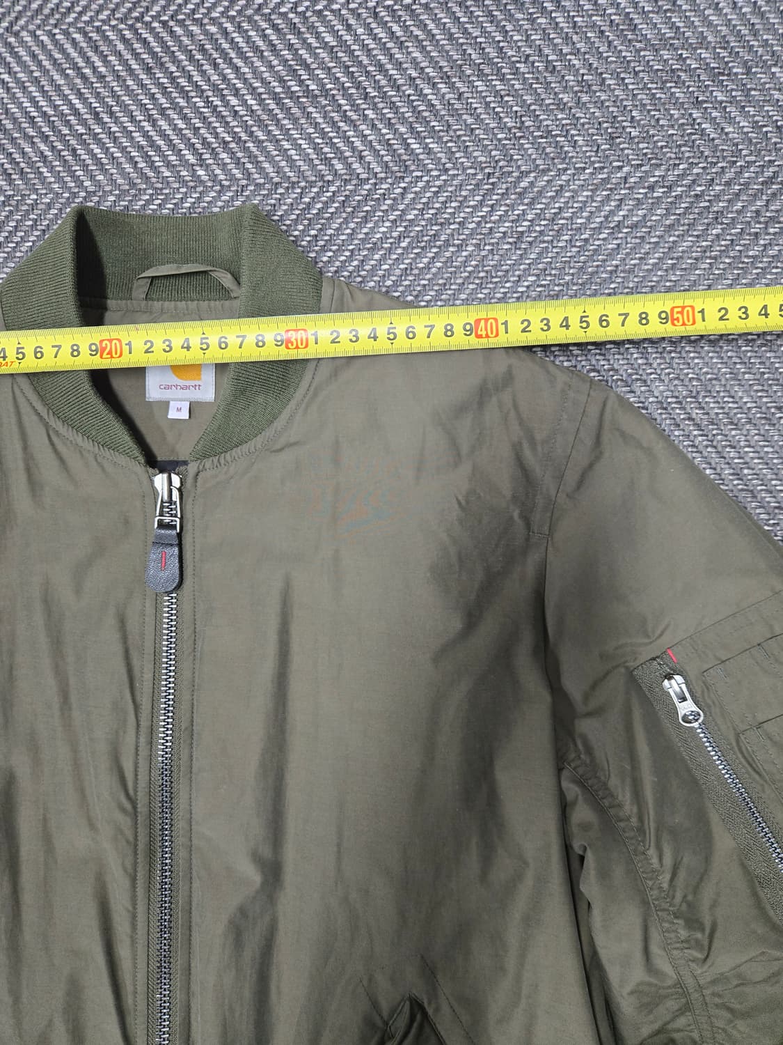 칼하트 WIP MA-1 봄버 자켓 카키 상품이미지6