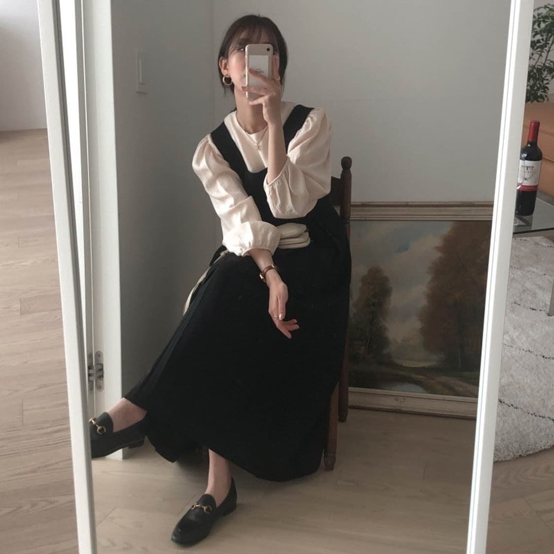 아카이브 제이투유 올슨 플리츠 드레스 상품이미지3