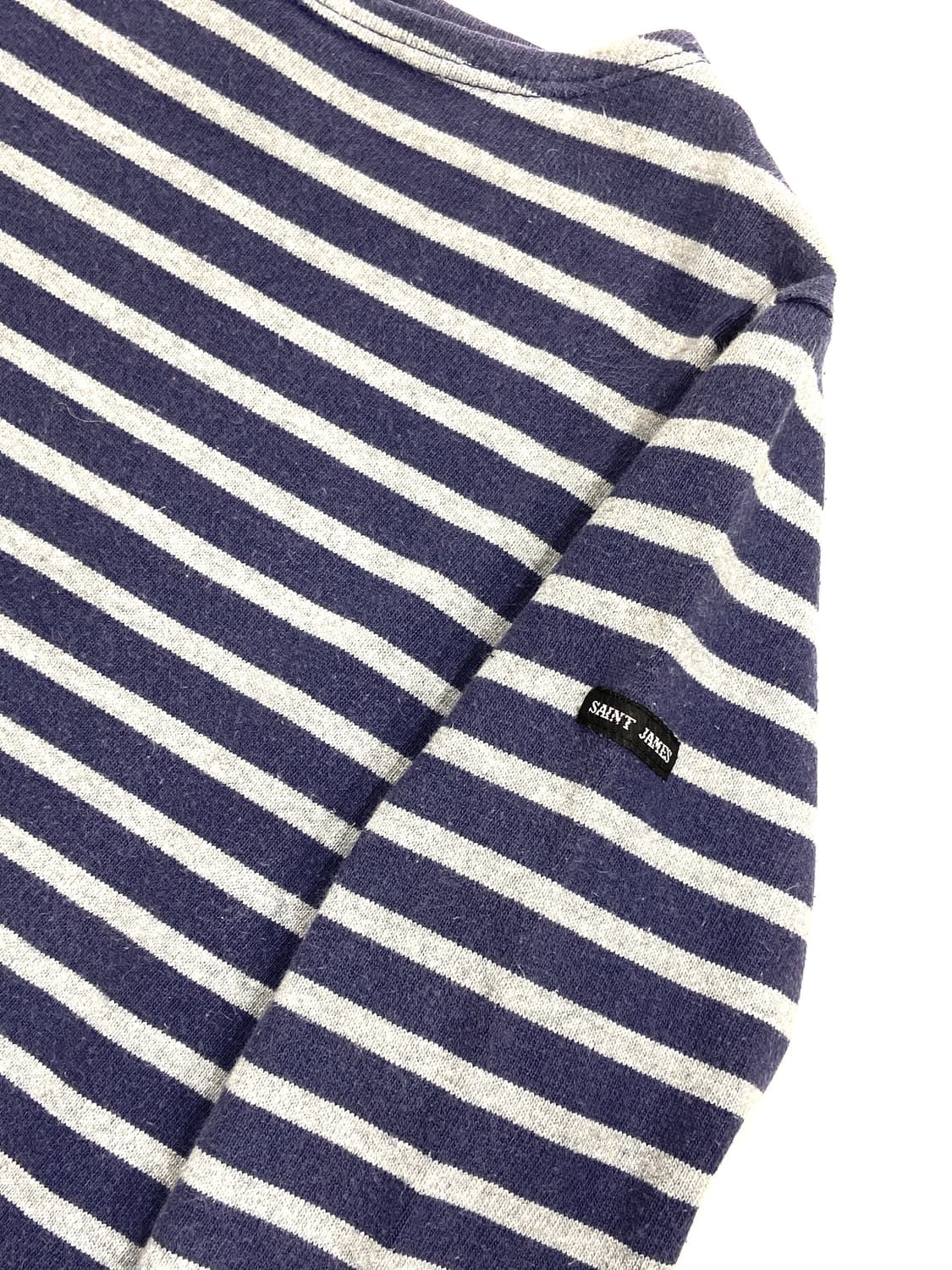 Saint James button stripe tee 상품이미지4