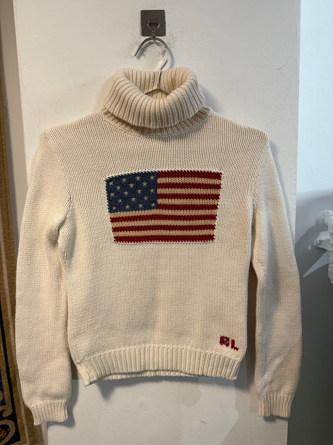 폴로랄프로렌 성조기 터틀넥 니트 상품이미지1